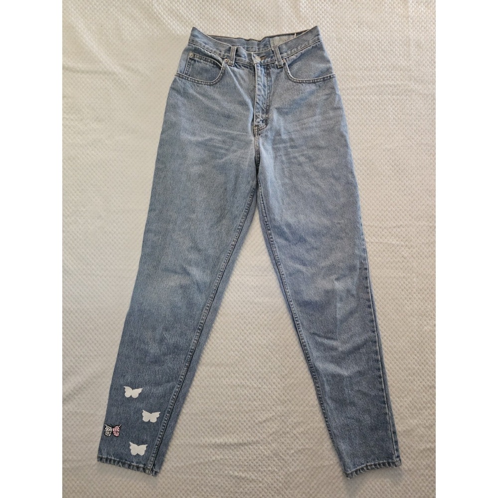 Vintage Lawman Boho Butterfly High Rise Denim Size‎ 7